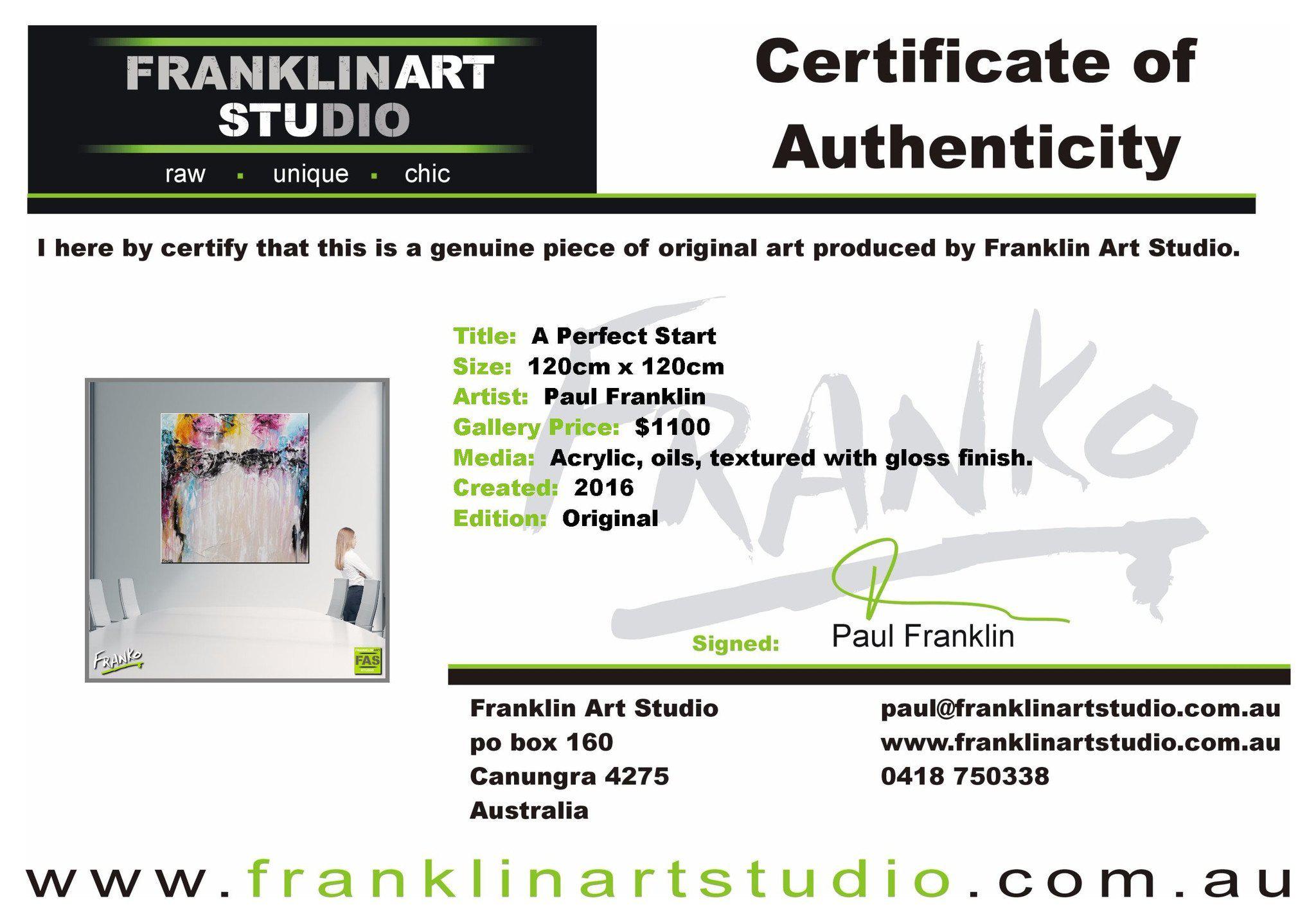 A Perfect Start 120cm x 120cm Pink Abstract Painting (SOLD)-abstract-[Franko_Artist]-[The_Block]-[Dream_Homes]-[ideas]-[Grand_Designs]-[Art_Lover]-Franklin Art Studio