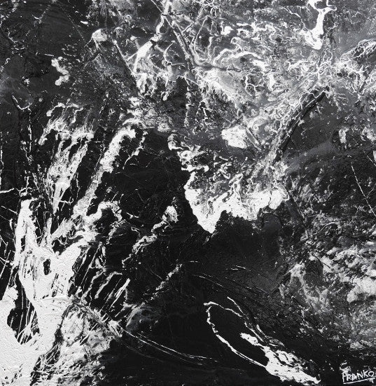 Be Inspired! Abstract Black (SOLD)-abstract-[Franko_Artist]-[Australian_artist]-[Gold_Coast]-[Brisbane]-[modern]-[contemporary]-[original]-[Large_artwork]-Franklin Art Studio
