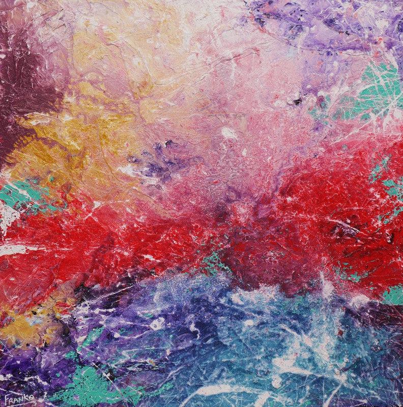 Be Inspired! Abstract Blue Pink (SOLD)-abstract-[Franko_Artist]-[Australian_artist]-[Gold_Coast]-[Brisbane]-[modern]-[contemporary]-[original]-[Large_artwork]-Franklin Art Studio