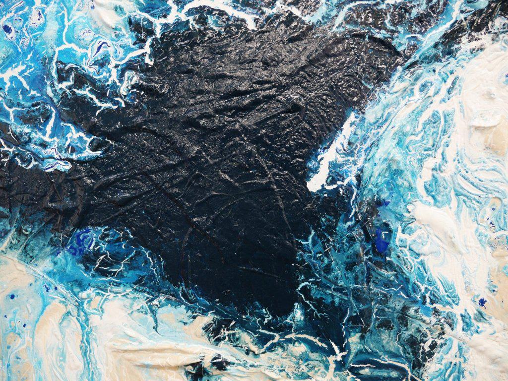 Be Inspired! Abstract Blue (SOLD)-abstract-[Franko_Artist]-[The_Block]-[Dream_Homes]-[ideas]- [Grand_Designs]-Franklin Art Studio