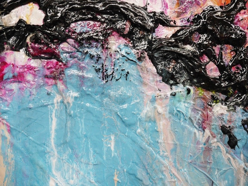 Be Inspired! Abstract Blue (SOLD)-abstract-[Franko_Artist]-[The_Block]-[Dream_Homes]-[ideas]- [Grand_Designs]-Franklin Art Studio