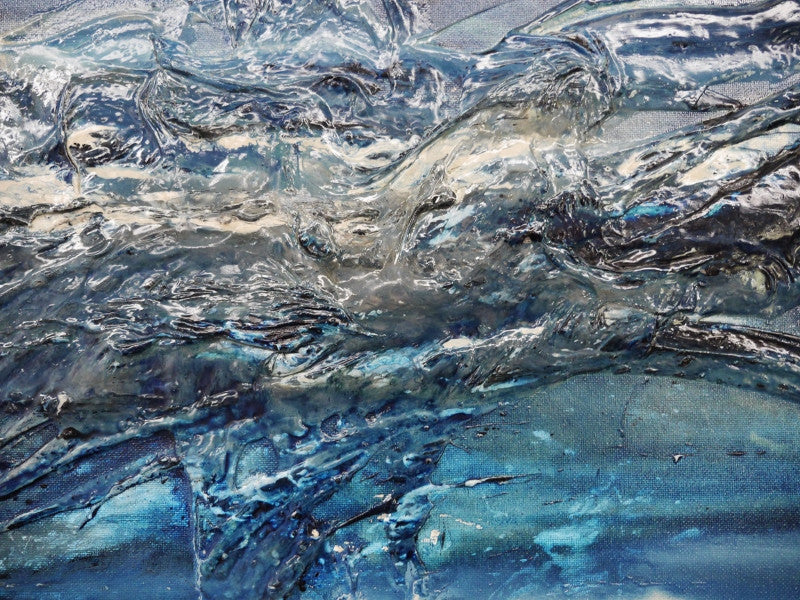 Be Inspired! Abstract Blue (SOLD)-abstract-[Franko_Artist]-[The_Block]-[Dream_Homes]-[ideas]- [Grand_Designs]-Franklin Art Studio