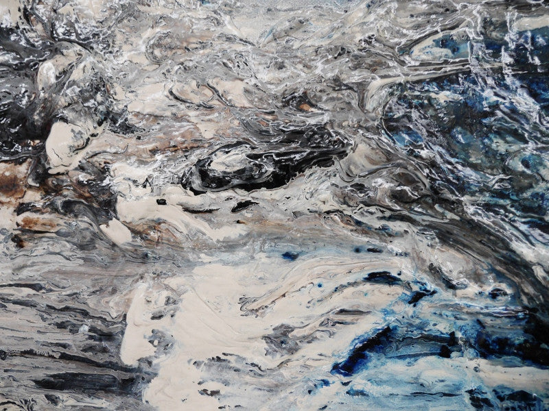 Be Inspired! Abstract Blue (SOLD)-abstract-[Franko]-[Artist]-[Australia]-[Painting]-Franklin Art Studio