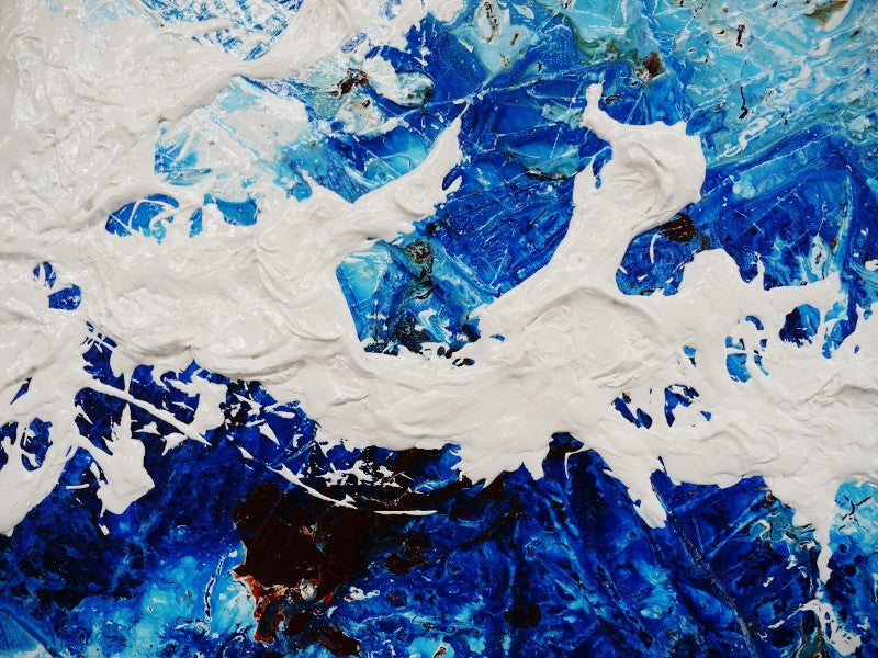 Be Inspired! Abstract Blue (SOLD)-abstract-[Franko]-[Artist]-[Australia]-[Painting]-Franklin Art Studio
