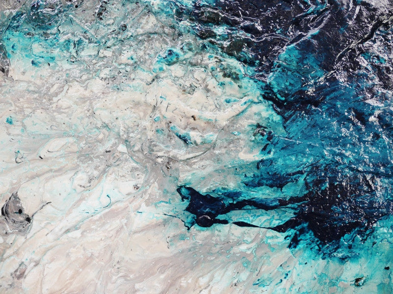 Be Inspired! Abstract Blue White (SOLD)-abstract-[Franko]-[Artist]-[Australia]-[Painting]-Franklin Art Studio