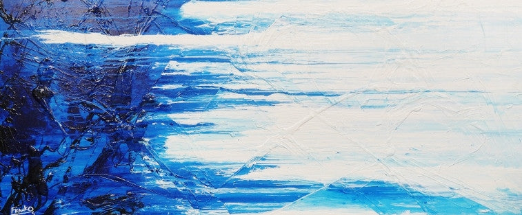 Be Inspired! Abstract Blue White (SOLD)-abstract-[Franko_Artist]-[Australian_artist]-[Gold_Coast]-[Brisbane]-[modern]-[contemporary]-[original]-[Large_artwork]-Franklin Art Studio