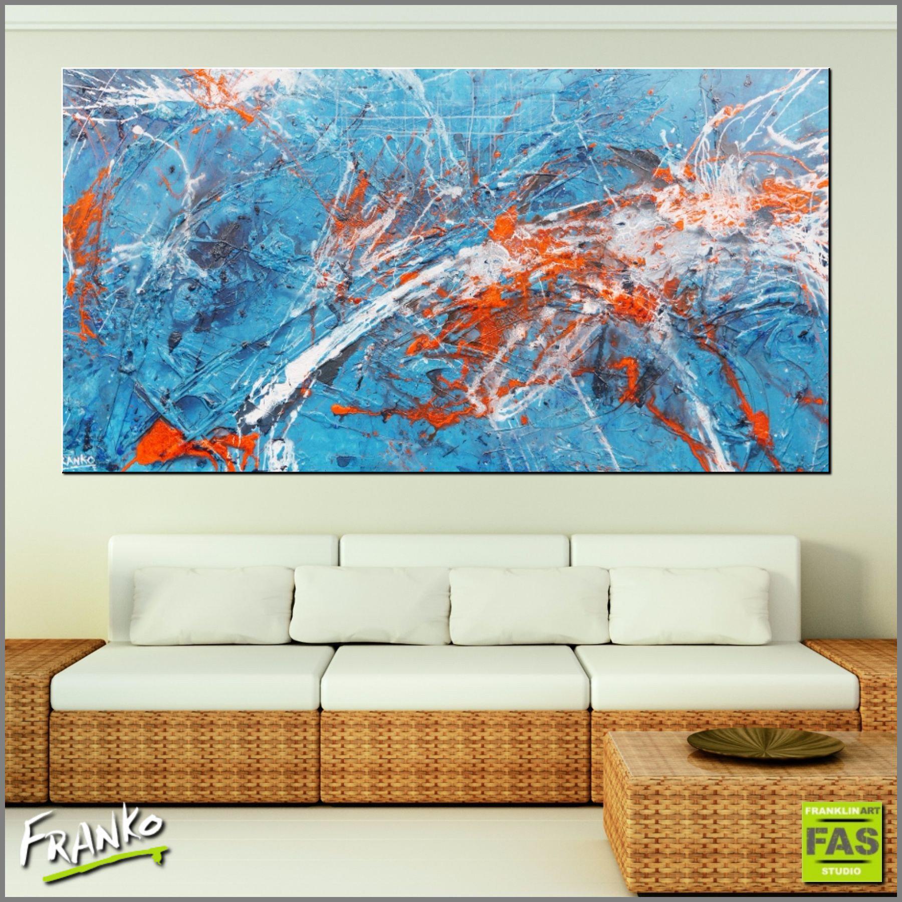 Be Inspired! Abstract Blue and Orange (SOLD)-abstract-[Franko_Artist]-[Australian_artist]-[Gold_Coast]-[Brisbane]-[modern]-[contemporary]-[original]-[Large_artwork]-[The_Block]-[Dream_Homes]-[ideas]-[Grand_Designs]-[Art_Lover]-Franklin Art Studio