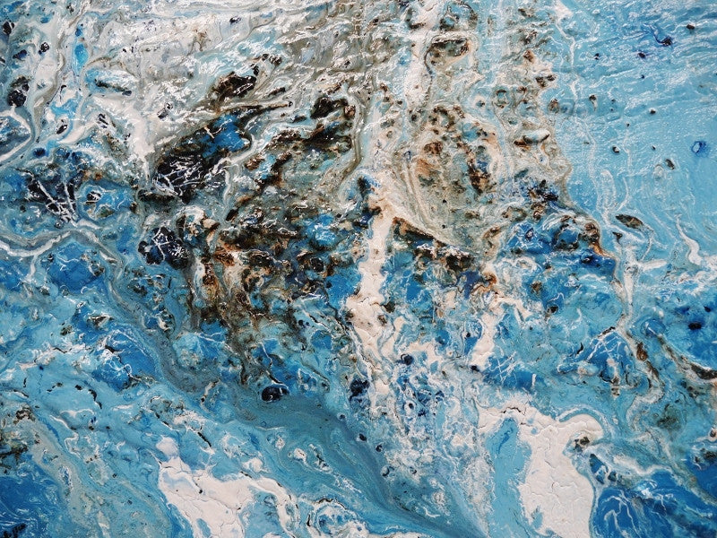Be Inspired! Abstract Blue and white (SOLD)-abstract-[Franko_Artist]-[The_Block]-[Dream_Homes]-[ideas]- [Grand_Designs]-Franklin Art Studio