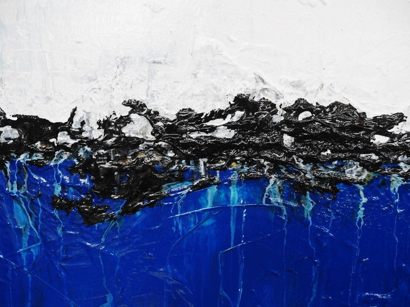 Be Inspired! Abstract Blue and white (SOLD)-abstract-[Franko_Artist]-[The_Block]-[Dream_Homes]-[ideas]- [Grand_Designs]-Franklin Art Studio