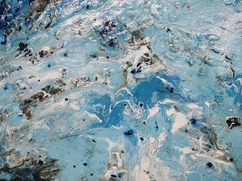 Be Inspired! Abstract Blue and white (SOLD)-abstract-[Franko]-[Artist]-[Australia]-[Painting]-Franklin Art Studio