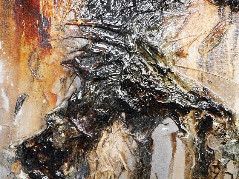 Be Inspired! Abstract Brown (SOLD)-abstract-[Franko_Artist]-[The_Block]-[Dream_Homes]-[ideas]-[Grand_Designs]-[Art_Lover]-Franklin Art Studio