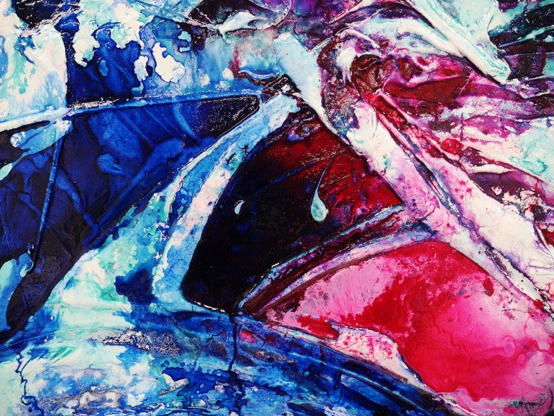 Be Inspired! Abstract Colourful (SOLD)