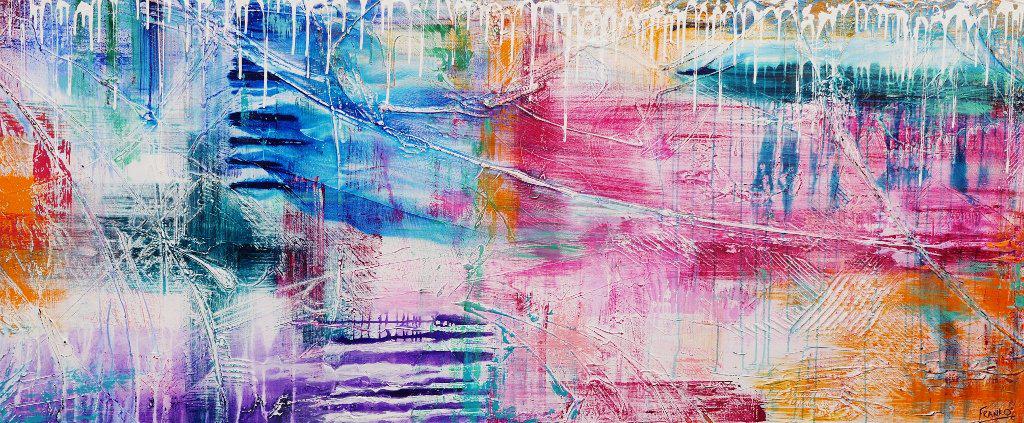 Be Inspired! Abstract Colourful (SOLD)-abstract-[Franko_Artist]-[Australian_artist]-[Gold_Coast]-[Brisbane]-[modern]-[contemporary]-[original]-[Large_artwork]-Franklin Art Studio