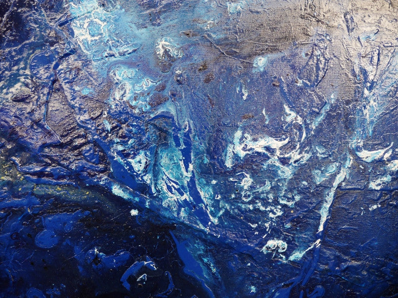 Be Inspired! Abstract Creme and Blue (SOLD)-abstract-[Franko_Artist]-[The_Block]-[Dream_Homes]-[ideas]-[Grand_Designs]-[Art_Lover]-Franklin Art Studio
