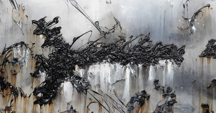 Be Inspired! Abstract Grey (SOLD)-abstract-[Franko_Artist]-[Australian_artist]-[Gold_Coast]-[Brisbane]-[modern]-[contemporary]-[original]-[Large_artwork]-Franklin Art Studio