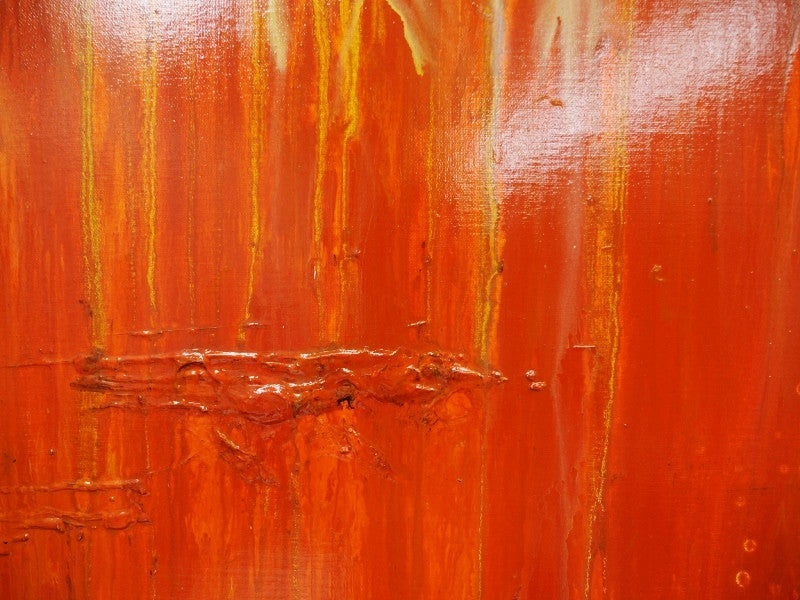 Be Inspired! Abstract Orange and Blue (SOLD)-abstract-[Franko_Artist]-[The_Block]-[Dream_Homes]-[ideas]- [Grand_Designs]-Franklin Art Studio