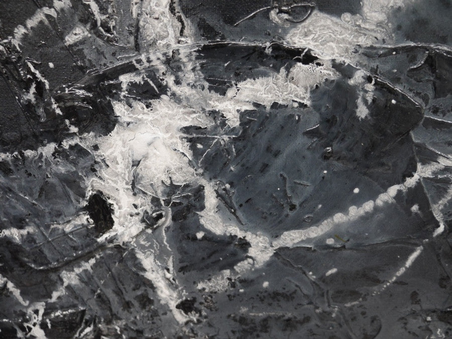 Be Inspired! Abstract Painting Black (SOLD)-abstract-[Franko_Artist]-[The_Block]-[Dream_Homes]-[ideas]-[Grand_Designs]-[Art_Lover]-Franklin Art Studio