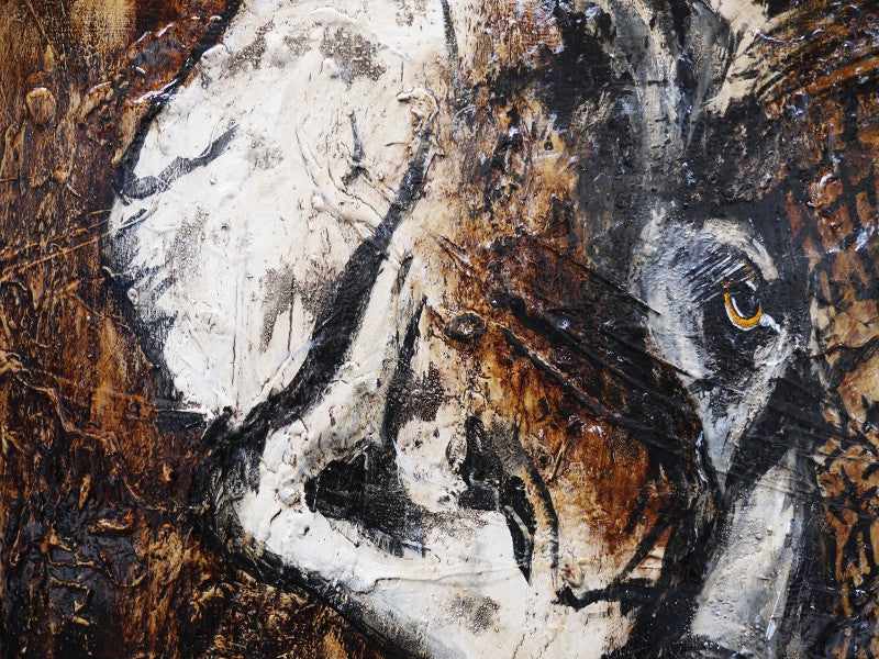 Be Inspired! Abstract Realism African Elephant (SOLD)-abstract realism-[Franko_Artist]-[The_Block]-[Dream_Homes]-[ideas]-[Grand_Designs]-[Art_Lover]-Franklin Art Studio