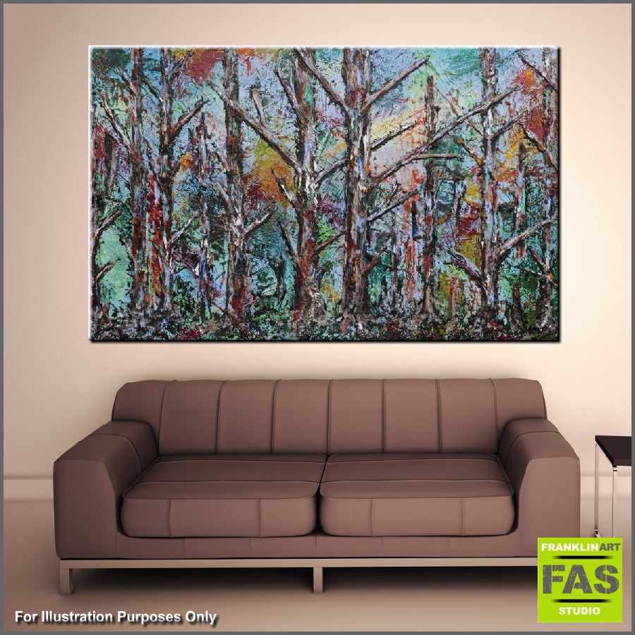 Be Inspired! Abstract Realism Autumn Landscape (SOLD)-abstract realism-[Franko_Artist]-[Australian_artist]-[Gold_Coast]-[Brisbane]-[modern]-[contemporary]-[original]-[Large_artwork]-[The_Block]-[Dream_Homes]-[ideas]-[Grand_Designs]-[Art_Lover]-Franklin Art Studio