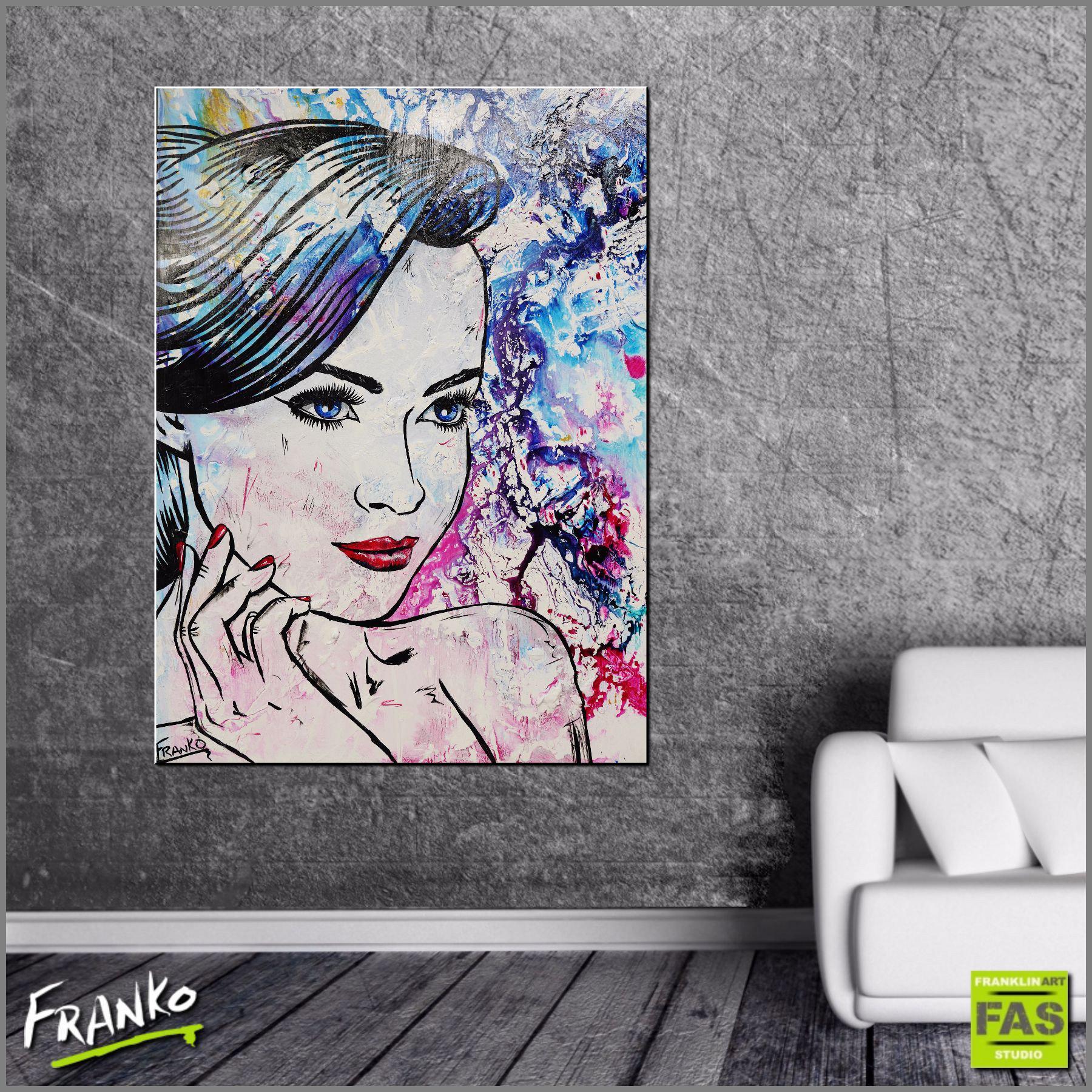 Be Inspired! Abstract Realism Beautiful Woman (SOLD)-abstract realism-[Franko_Artist]-[Australian_artist]-[Gold_Coast]-[Brisbane]-[modern]-[contemporary]-[original]-[Large_artwork]-[The_Block]-[Dream_Homes]-[ideas]-[Grand_Designs]-[Art_Lover]-Franklin Art Studio