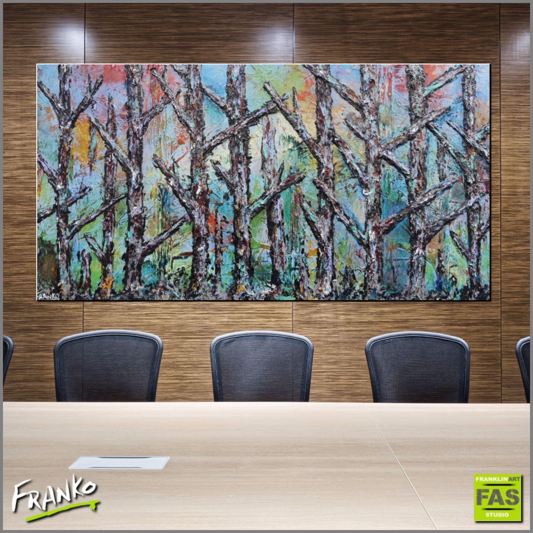 Be Inspired! Abstract Realism Forrest Trees (SOLD)-abstract realism-[Franko_Artist]-[Australian_artist]-[Gold_Coast]-[Brisbane]-[modern]-[contemporary]-[original]-[Large_artwork]-[The_Block]-[Dream_Homes]-[ideas]-[Grand_Designs]-[Art_Lover]-Franklin Art Studio