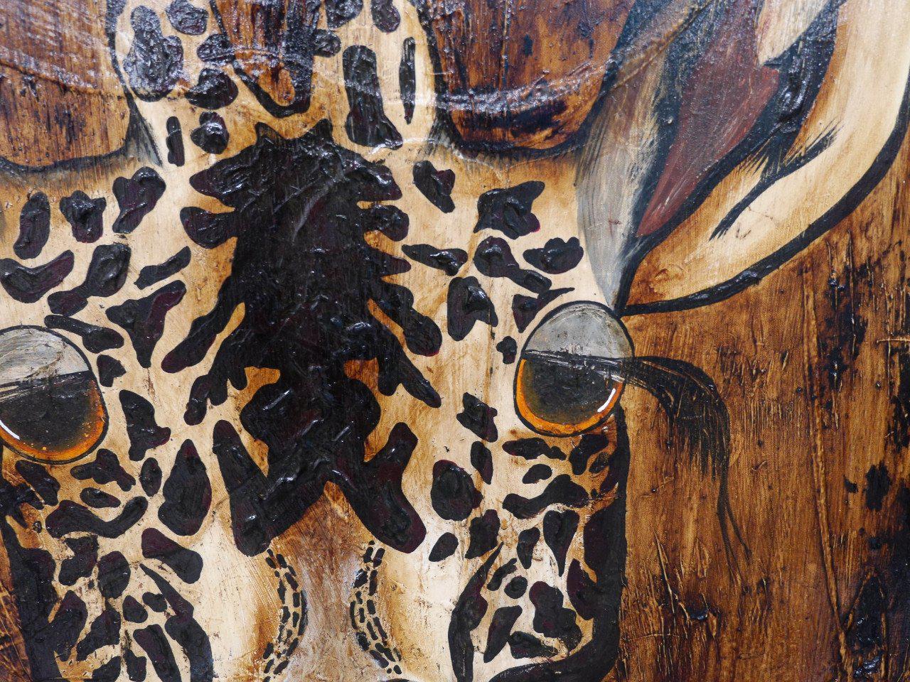 Be Inspired! Abstract Realism Giraffe (SOLD)-Animals-[Franko_Artist]-[The_Block]-[Dream_Homes]-[ideas]- [Grand_Designs]-Franklin Art Studio