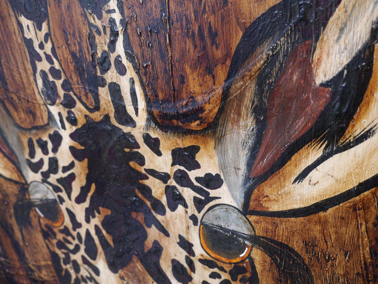Be Inspired! Abstract Realism Giraffe (SOLD)-Animals-[Franko_Artist]-[The_Block]-[Dream_Homes]-[ideas]-[Grand_Designs]-[Art_Lover]-Franklin Art Studio