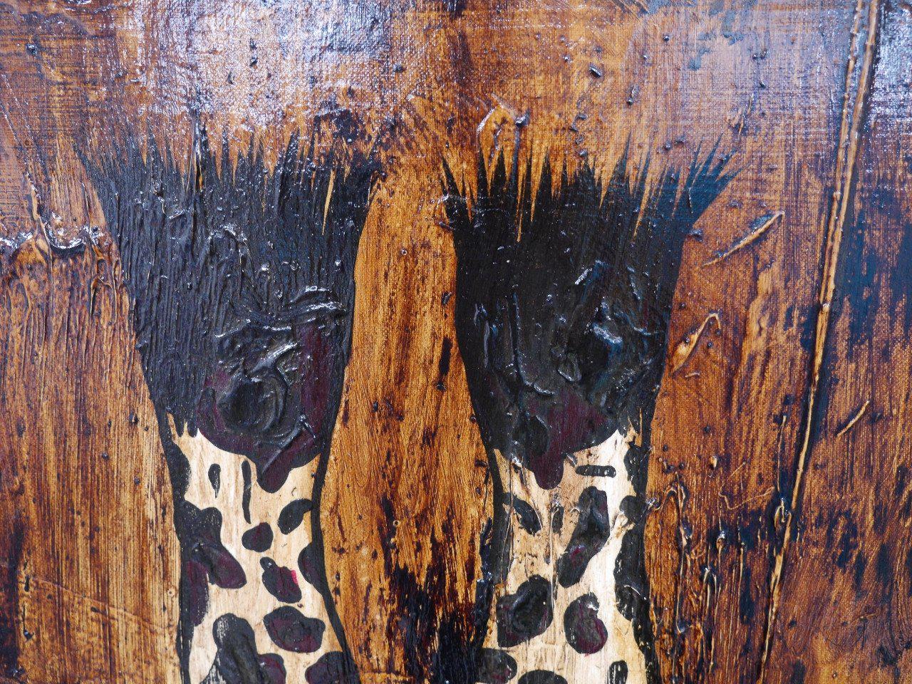 Be Inspired! Abstract Realism Giraffe (SOLD)-Animals-[Franko]-[Artist]-[Australia]-[Painting]-Franklin Art Studio
