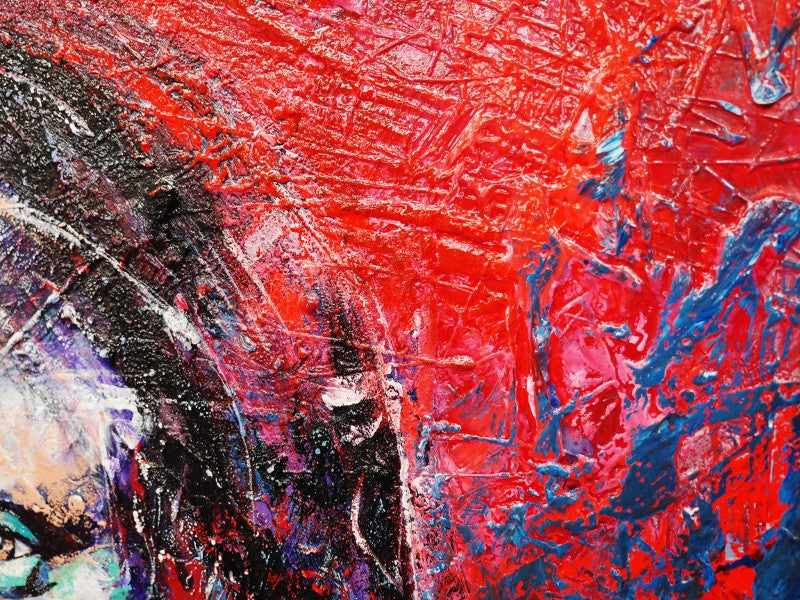 Be Inspired! Abstract Realism Mona lisa (SOLD)-abstract realism-[Franko_Artist]-[The_Block]-[Dream_Homes]-[ideas]-[Grand_Designs]-[Art_Lover]-Franklin Art Studio