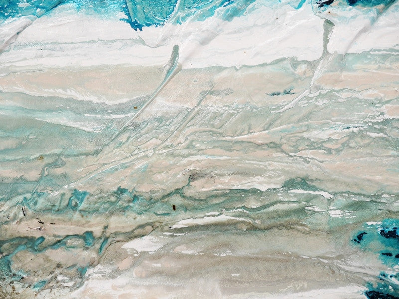 Be Inspired! Abstract Turquoise (SOLD)-abstract-[Franko]-[Artist]-[Australia]-[Painting]-Franklin Art Studio