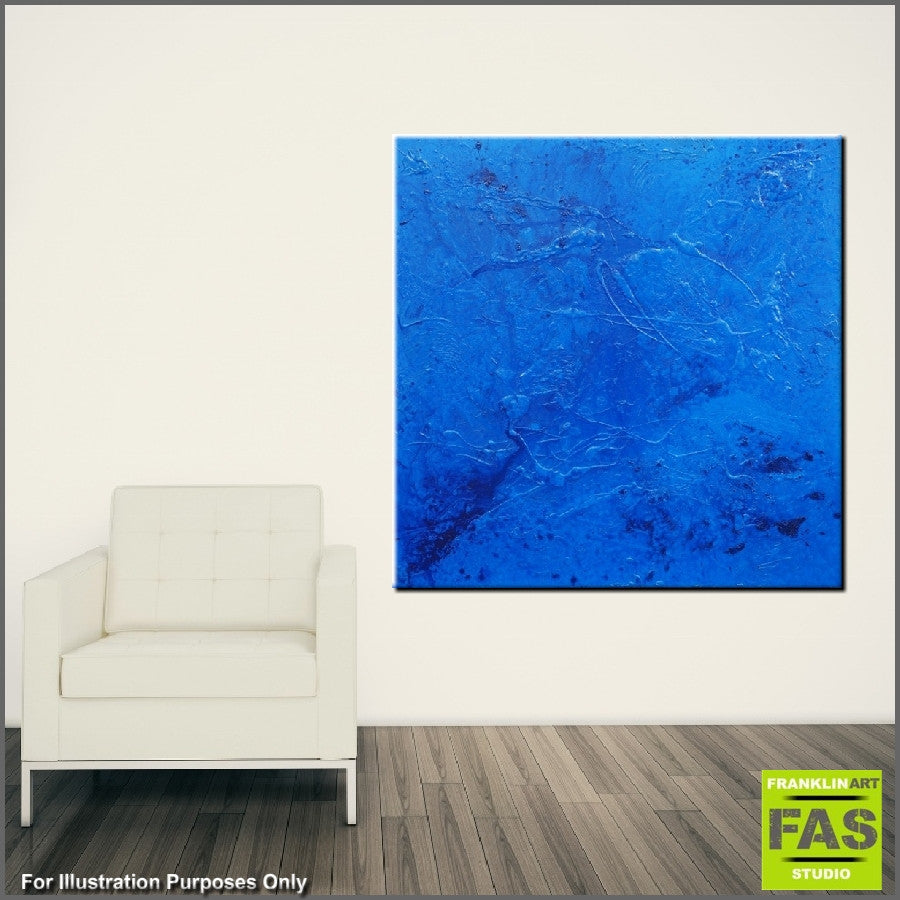 Be Inspired! Abstract blue (SOLD)-Abstract-[Franko_Artist]-[The_Block]-[Dream_Homes]-[ideas]- [Grand_Designs]-Franklin Art Studio