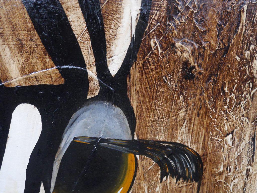 Be Inspired! Abstract realism African zebra (SOLD)-abstract realism-[Franko_Artist]-[The_Block]-[Dream_Homes]-[ideas]- [Grand_Designs]-Franklin Art Studio