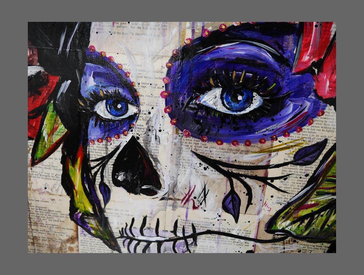 Be Inspired! Book Club Mexican Sugar Bride (SOLD)-book club-[Franko_Artist]-[The_Block]-[Dream_Homes]-[ideas]- [Grand_Designs]-Franklin Art Studio