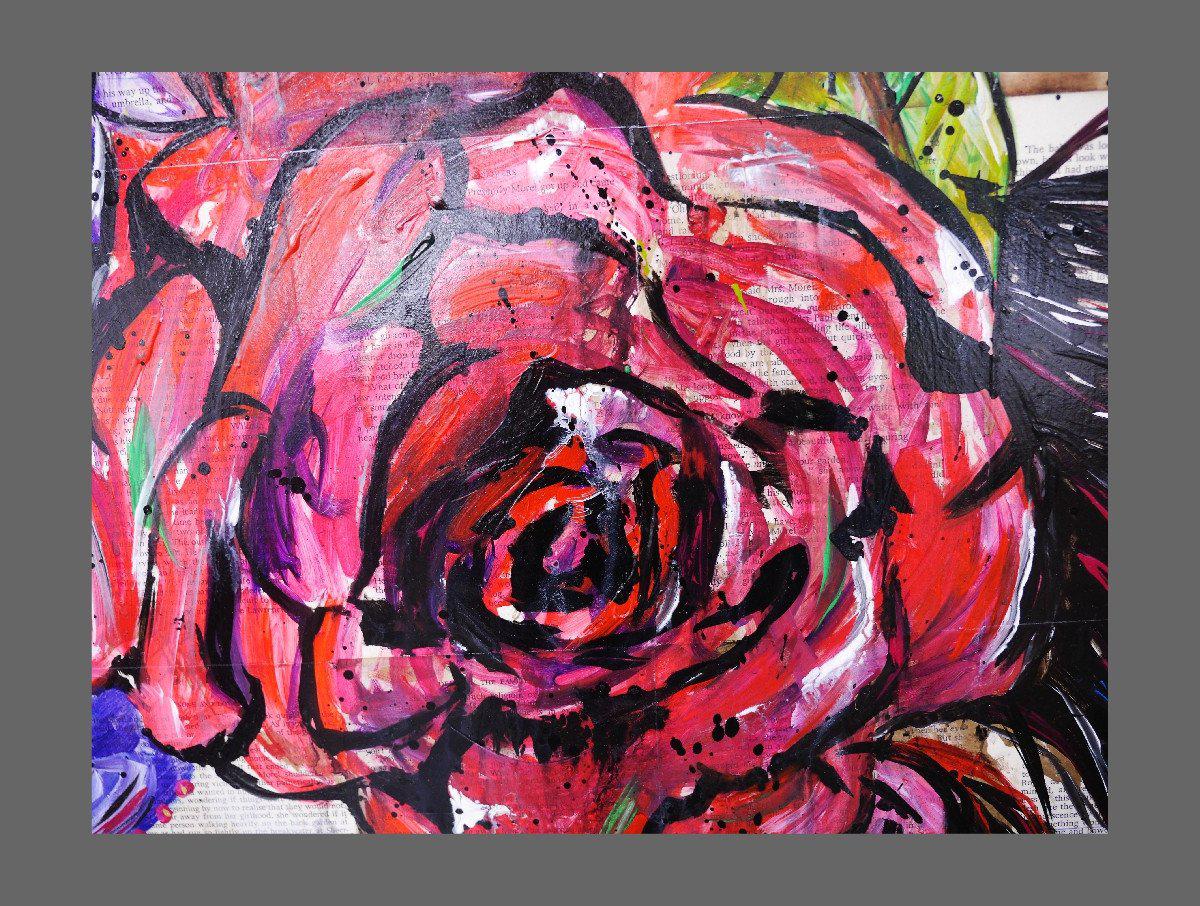 Be Inspired! Book Club Mexican Sugar Bride (SOLD)-book club-[Franko_Artist]-[The_Block]-[Dream_Homes]-[ideas]-[Grand_Designs]-[Art_Lover]-Franklin Art Studio