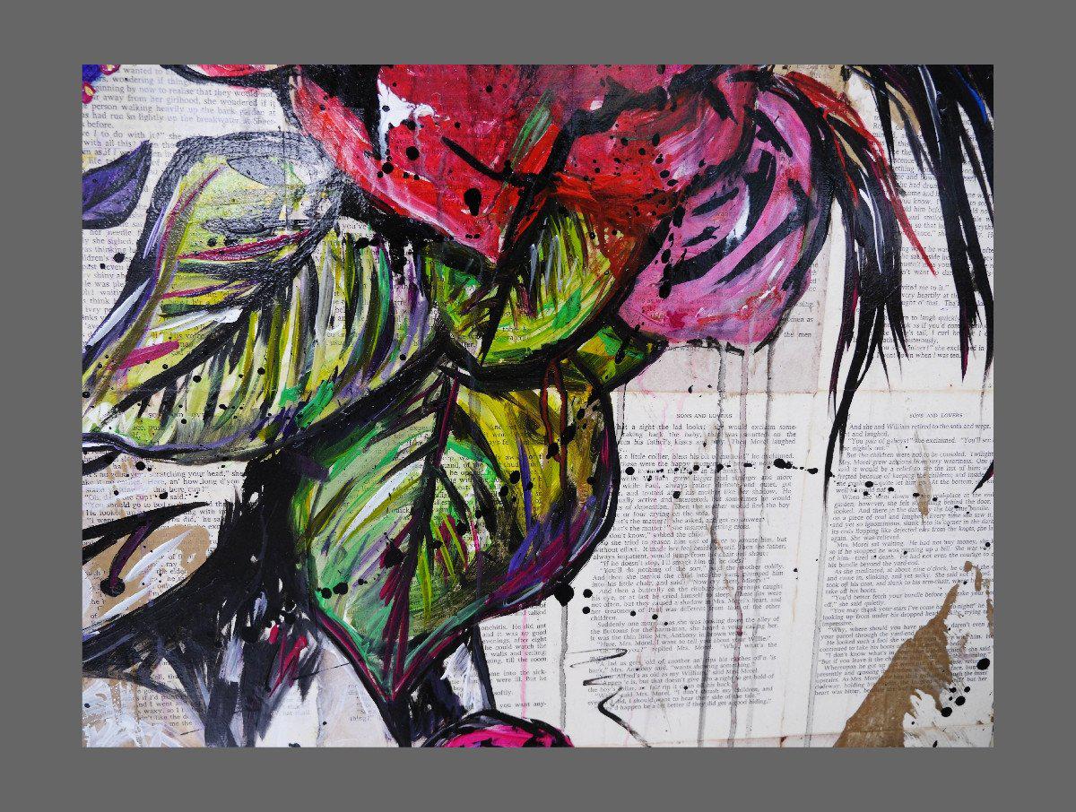Be Inspired! Book Club Mexican Sugar Bride (SOLD)-book club-[Franko]-[Artist]-[Australia]-[Painting]-Franklin Art Studio