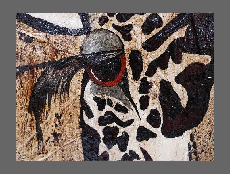 Be Inspired! Giraffe Black (SOLD)-Animals-[Franko_Artist]-[The_Block]-[Dream_Homes]-[ideas]-[Grand_Designs]-[Art_Lover]-Franklin Art Studio