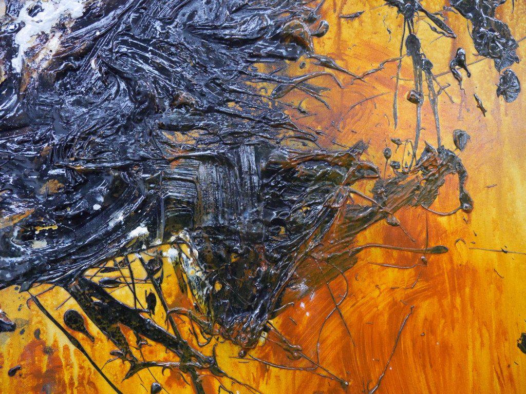 Be Inspired! Orange (SOLD)-abstract-[Franko_Artist]-[The_Block]-[Dream_Homes]-[ideas]-[Grand_Designs]-[Art_Lover]-Franklin Art Studio