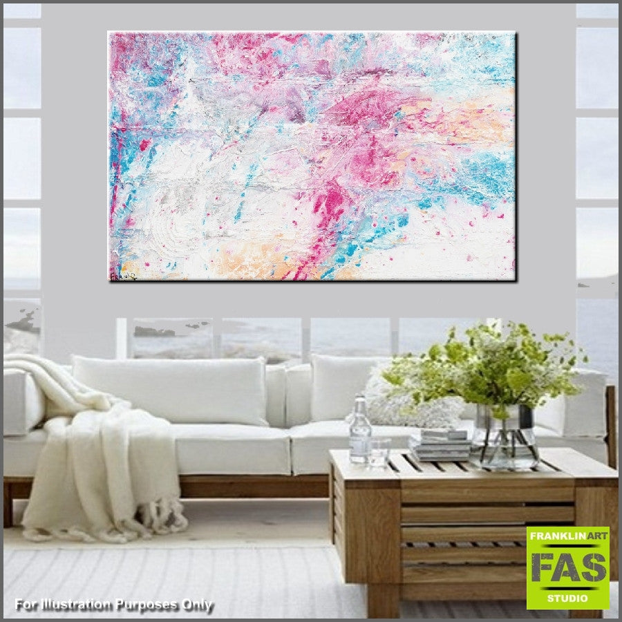 Be Inspired! Pink pastel blue (SOLD)-Abstract-[Franko_Artist]-[Australian_artist]-[Gold_Coast]-[Brisbane]-[modern]-[contemporary]-[original]-[Large_artwork]-[The_Block]-[Dream_Homes]-[ideas]-[Grand_Designs]-[Art_Lover]-Franklin Art Studio