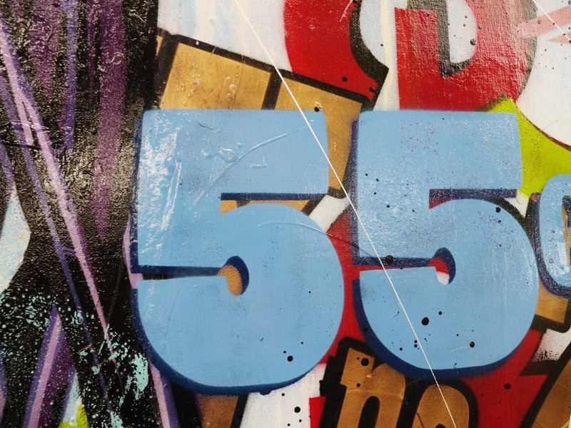 Be Inspired! Urban Pop Art Beautiful Woman (SOLD)-urban pop-[Franko]-[Artist]-[Australia]-[Painting]-Franklin Art Studio
