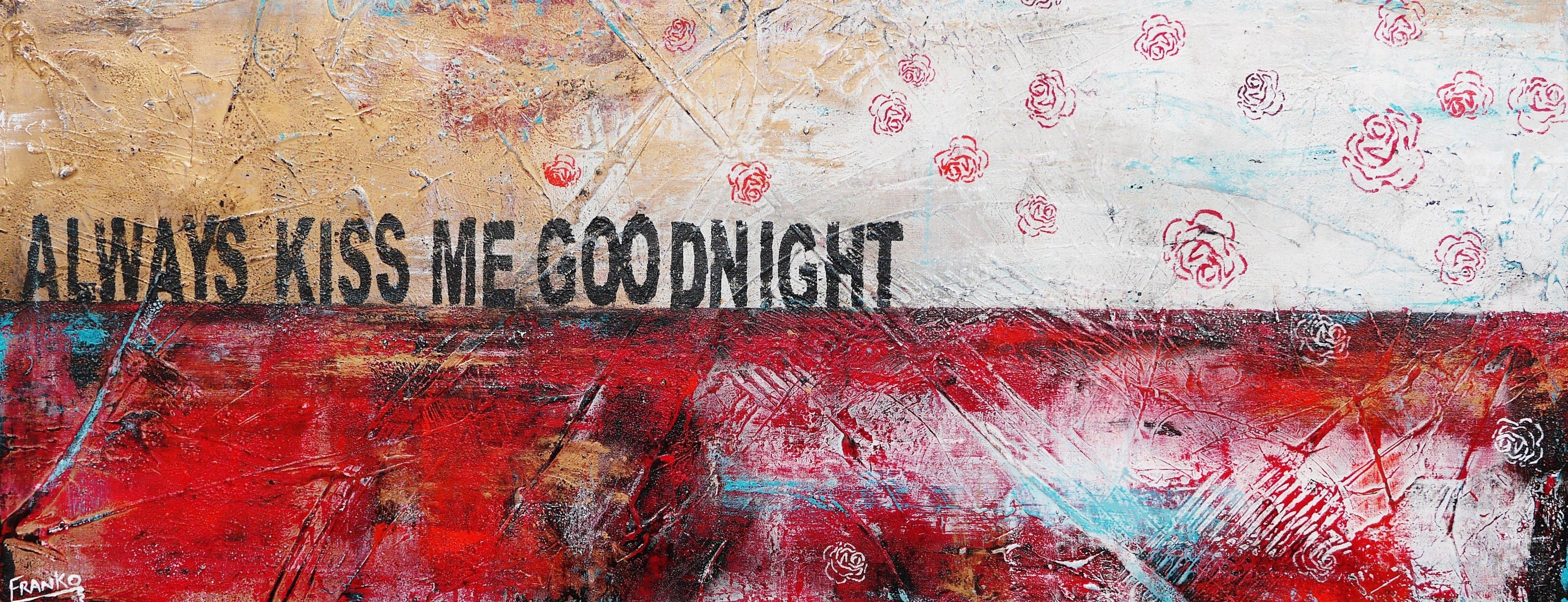 Be Inspired! Urban Pop Art Red Copper white teal (SOLD)-urban pop-[Franko_Artist]-[Australian_artist]-[Gold_Coast]-[Brisbane]-[modern]-[contemporary]-[original]-[Large_artwork]-Franklin Art Studio