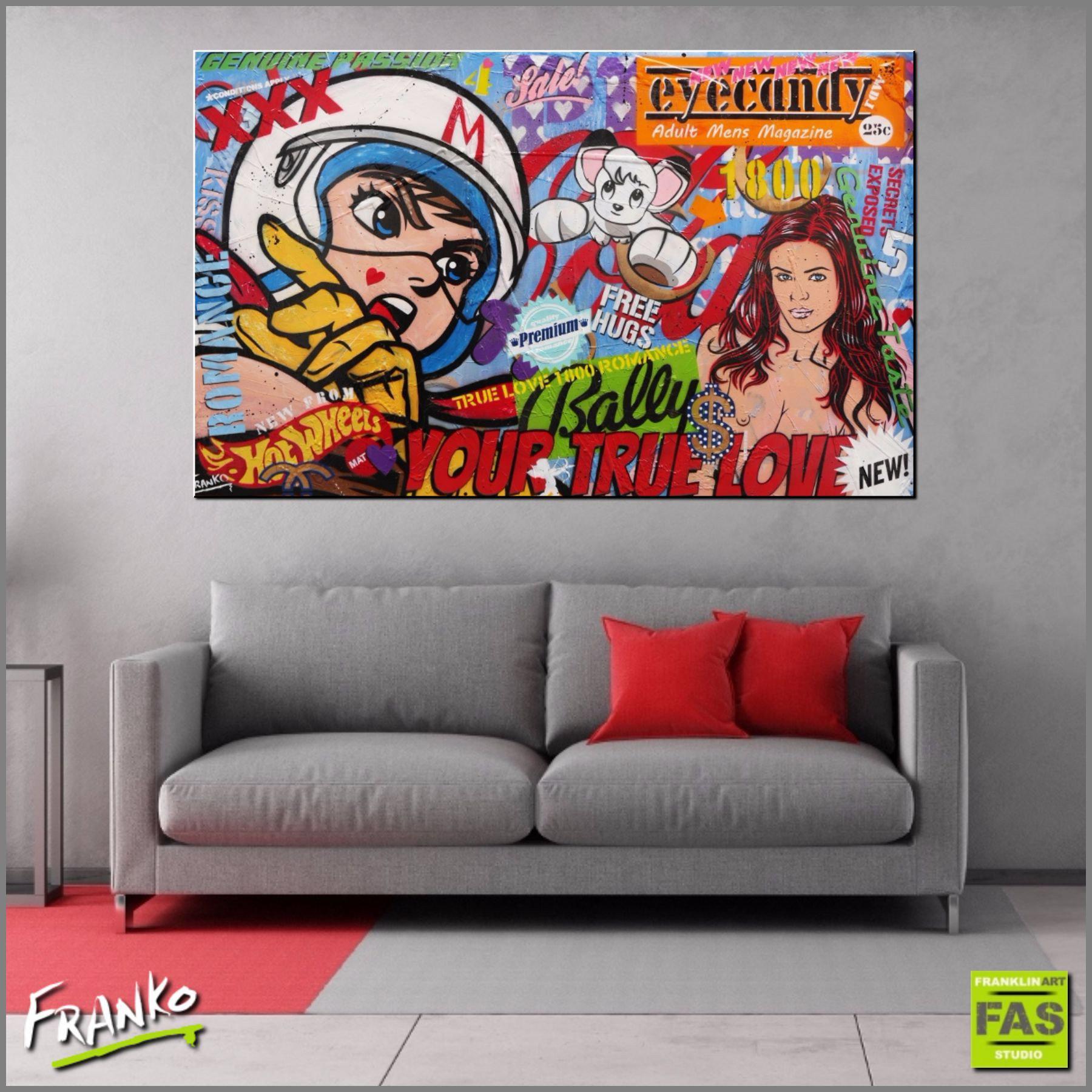 Be Inspired! Urban Pop Art Speed Racer (SOLD)-urban pop-[Franko_Artist]-[Australian_artist]-[Gold_Coast]-[Brisbane]-[modern]-[contemporary]-[original]-[Large_artwork]-[The_Block]-[Dream_Homes]-[ideas]-[Grand_Designs]-[Art_Lover]-Franklin Art Studio