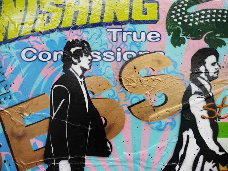Be Inspired! Urban Pop Art The Beatles (SOLD)-urban pop-[Franko_Artist]-[The_Block]-[Dream_Homes]-[ideas]-[Grand_Designs]-[Art_Lover]-Franklin Art Studio