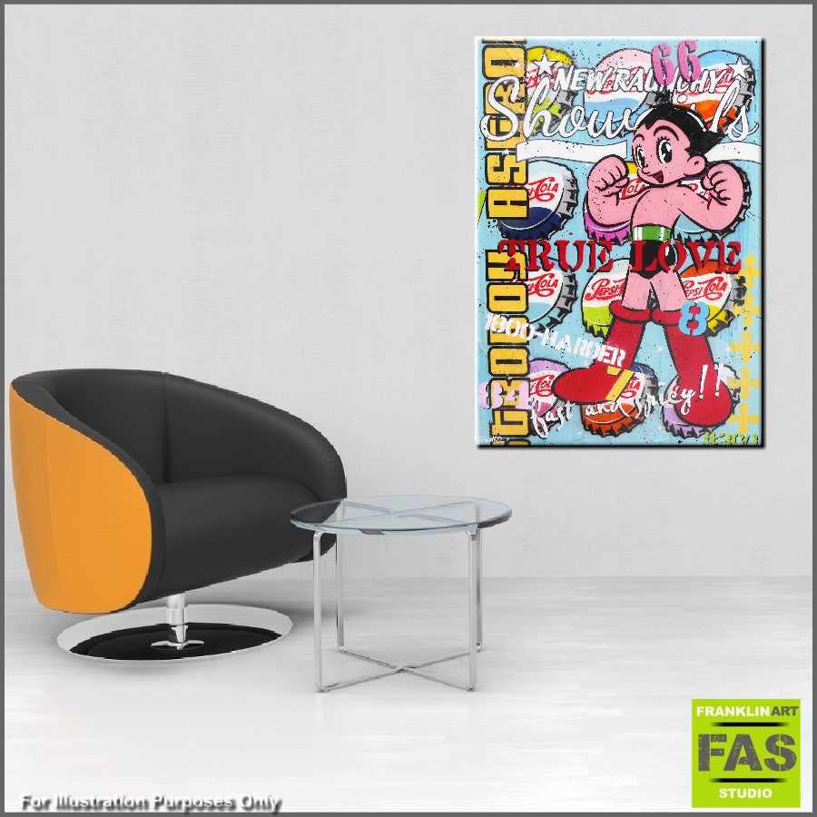 Be Inspired! Urban Pop Astro Boy (SOLD)-urban pop-[Franko_Artist]-[The_Block]-[Dream_Homes]-[ideas]- [Grand_Designs]-Franklin Art Studio
