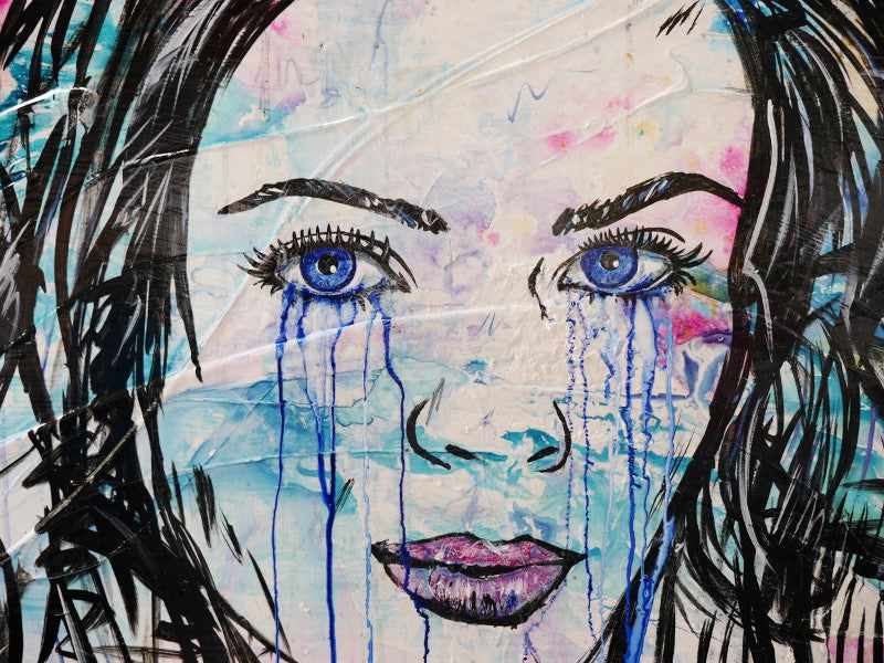Be Inspired! Urban Pop Beautiful Woman (SOLD)-urban pop-[Franko_Artist]-[The_Block]-[Dream_Homes]-[ideas]- [Grand_Designs]-Franklin Art Studio