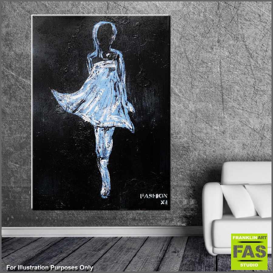 Be Inspired! Urban Pop Black Fashion Dress xii (SOLD)-urban pop-[Franko_Artist]-[The_Block]-[Dream_Homes]-[ideas]- [Grand_Designs]-Franklin Art Studio