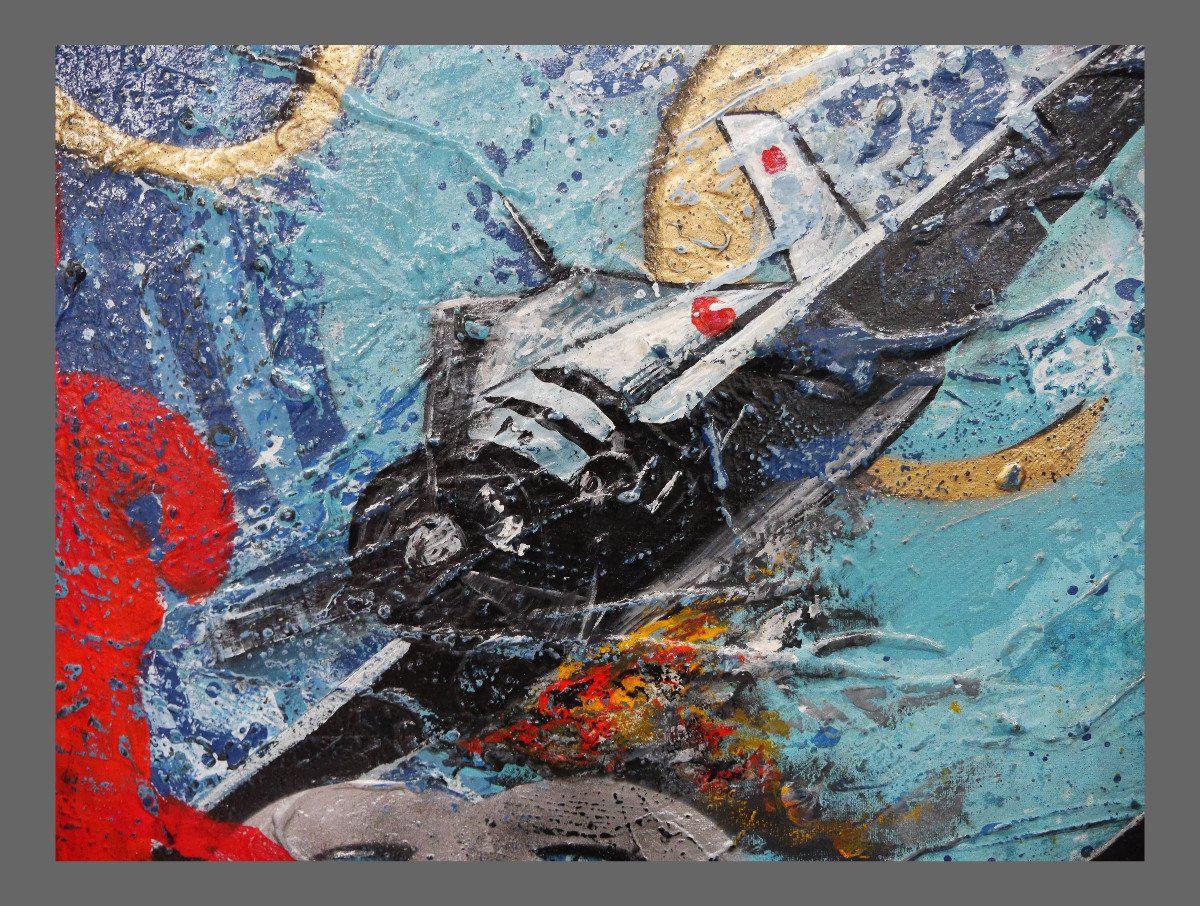 Be Inspired! Urban Pop Hiroyoshi Nishizawa (SOLD)-urban pop-[Franko_Artist]-[The_Block]-[Dream_Homes]-[ideas]- [Grand_Designs]-Franklin Art Studio