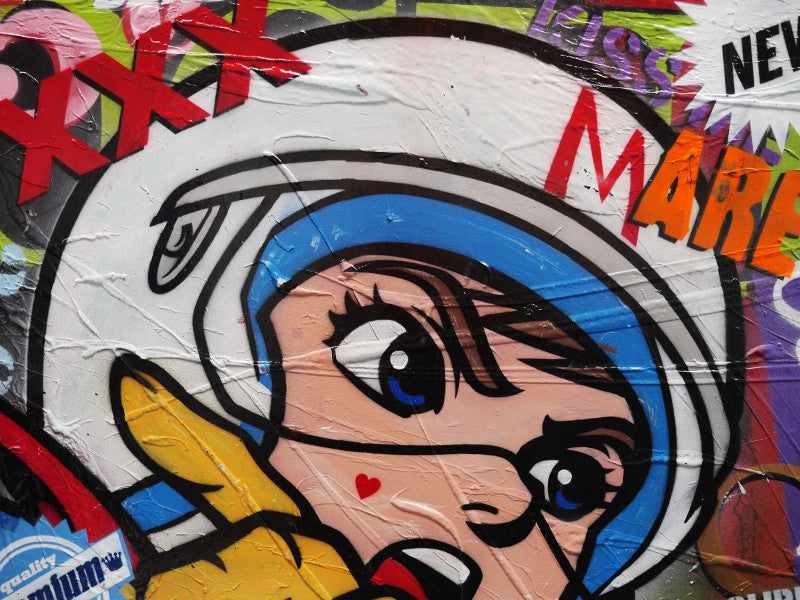 Be Inspired! Urban Pop Speed Racer (SOLD)-urban pop-[Franko_Artist]-[The_Block]-[Dream_Homes]-[ideas]- [Grand_Designs]-Franklin Art Studio