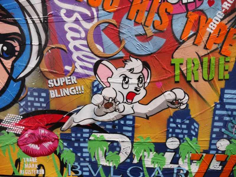 Be Inspired! Urban Pop Speed Racer (SOLD)-urban pop-[Franko]-[Artist]-[Australia]-[Painting]-Franklin Art Studio