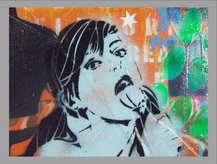 Be Inspired! Urban Pop Surfer (SOLD)-urban pop-[Franko_Artist]-[The_Block]-[Dream_Homes]-[ideas]-[Grand_Designs]-[Art_Lover]-Franklin Art Studio