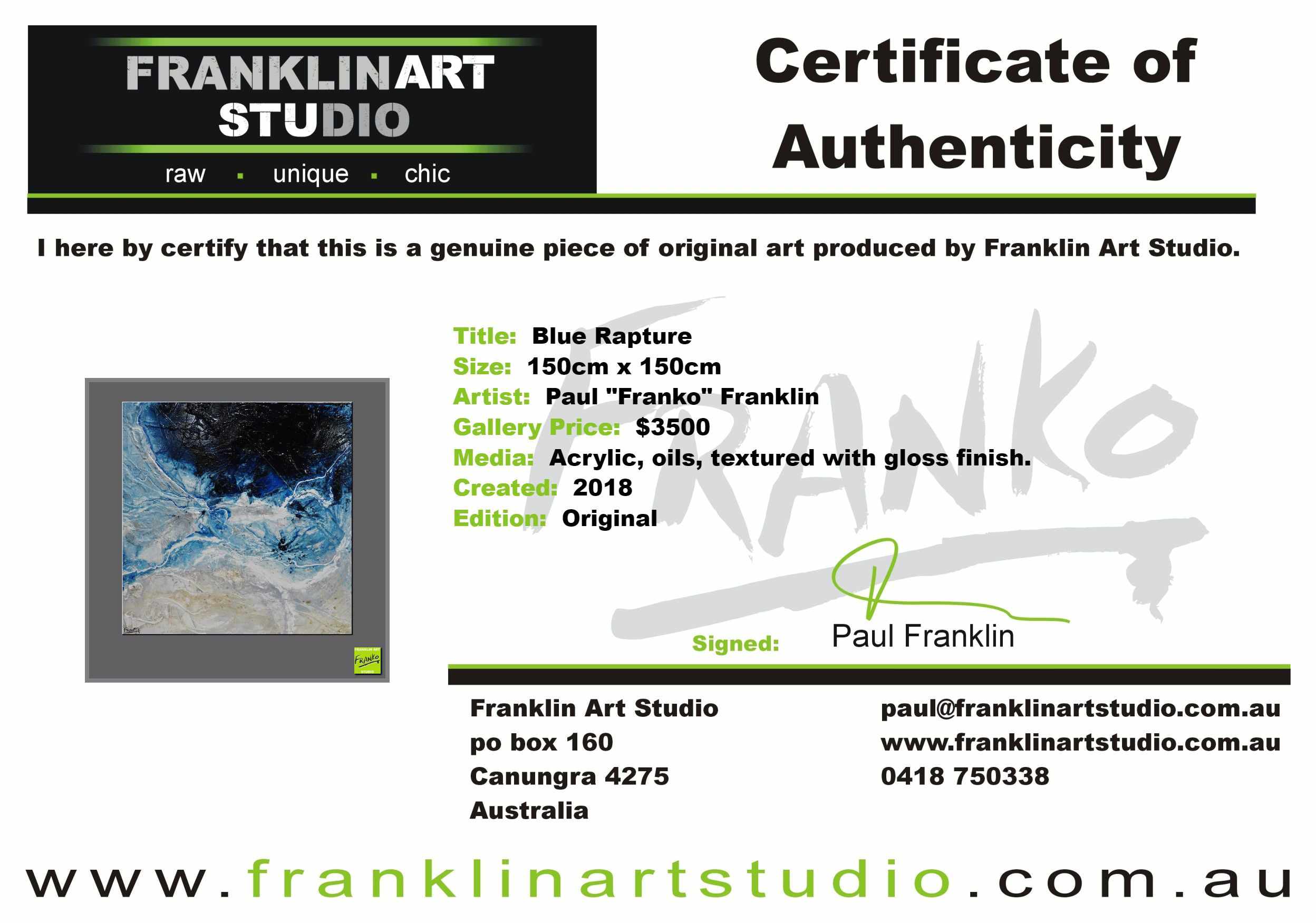Blue Rapture 150cm x 150cm Blue Grey Textured Abstract Painting (SOLD)-Abstract-[Franko_Artist]-[The_Block]-[Dream_Homes]-[ideas]-[Grand_Designs]-[Art_Lover]-Franklin Art Studio